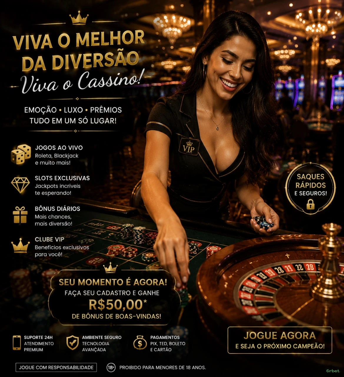 Login seguro na 6rbet